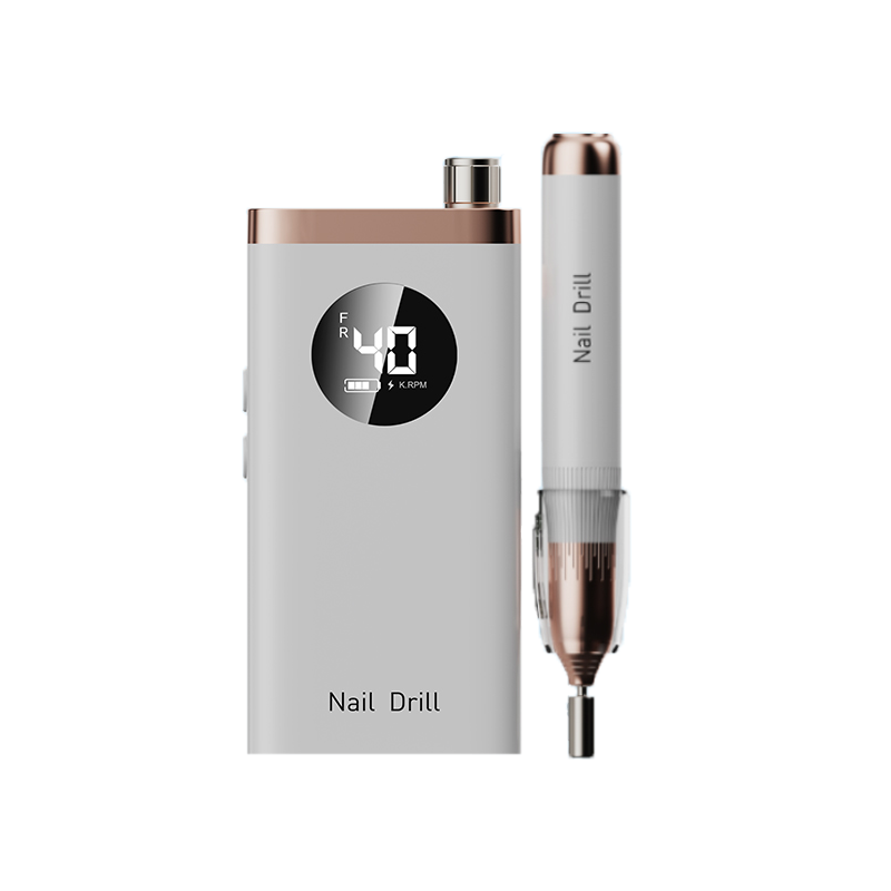 Nail Drill Machine - 2025 Nagelbohrer, geräuschlos, Akku mit großer