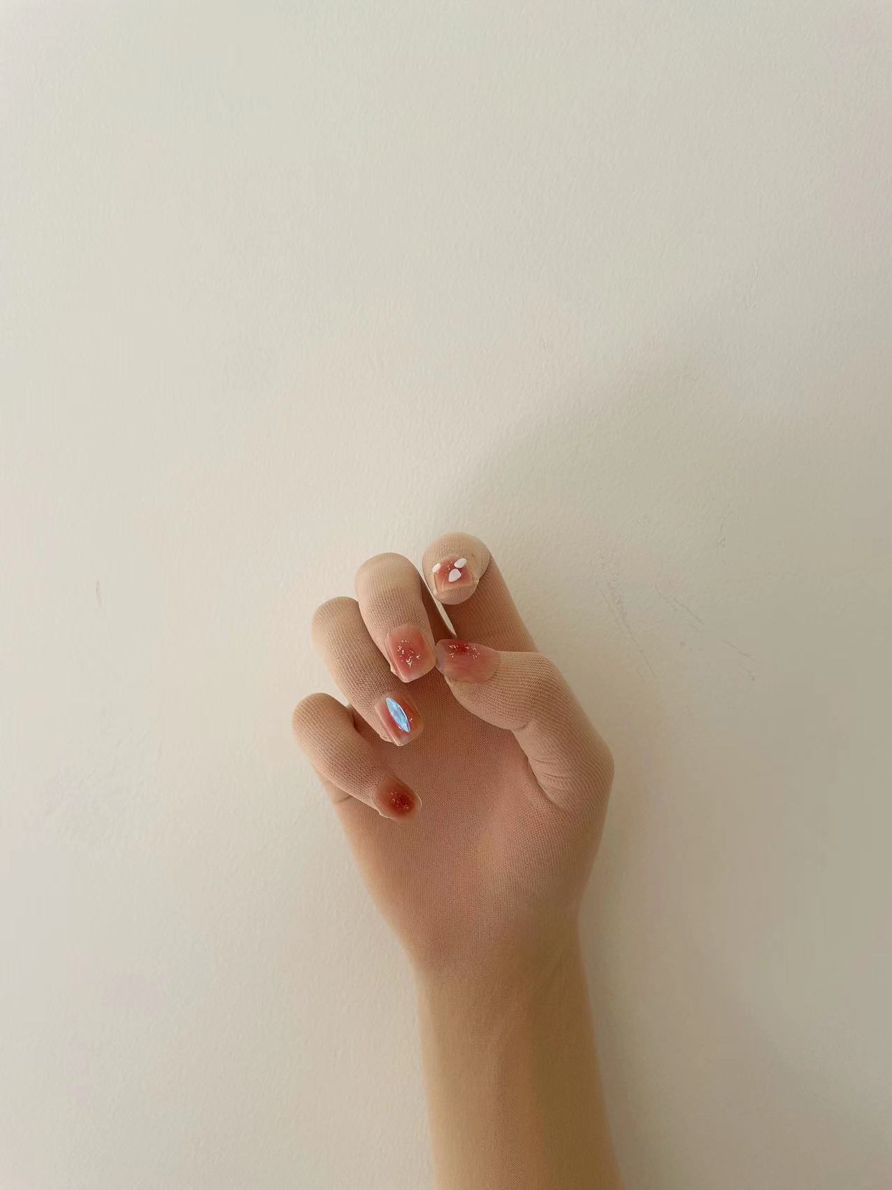 Nail Art Queen - 1 Paar Abendessen dünne atmungsaktive Männer