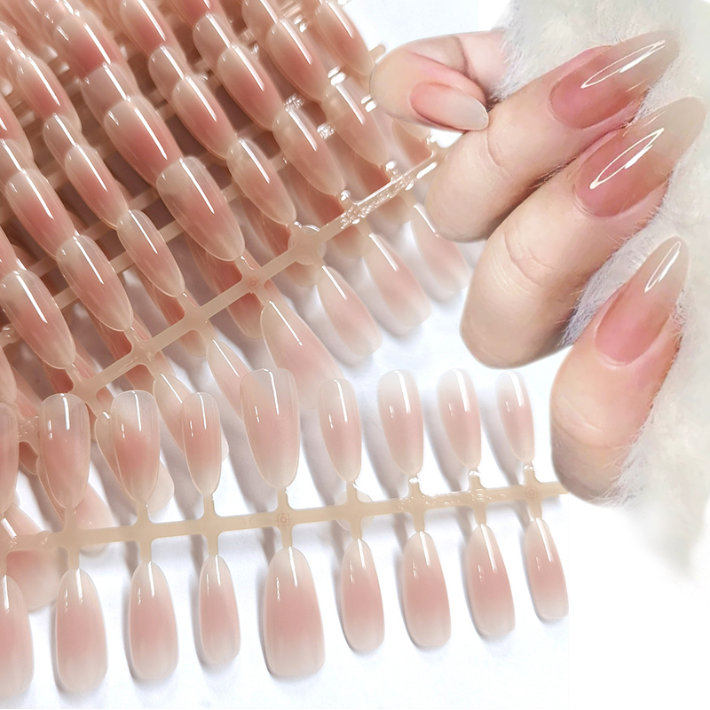 Nail Art Xs - 30 Stücke Nude Farbe Gefälschte Nägel