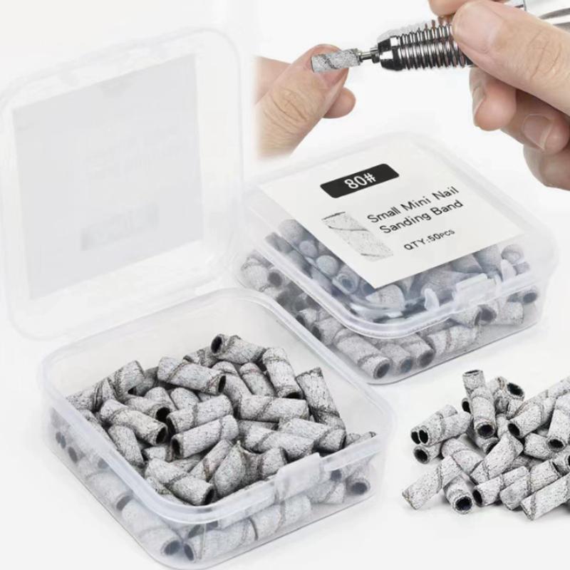 Nail Drill Machine - 3mm Mini-Nagelschleifring-Sets für elektrische Nagelbohrmaschinen, UV-Gel,