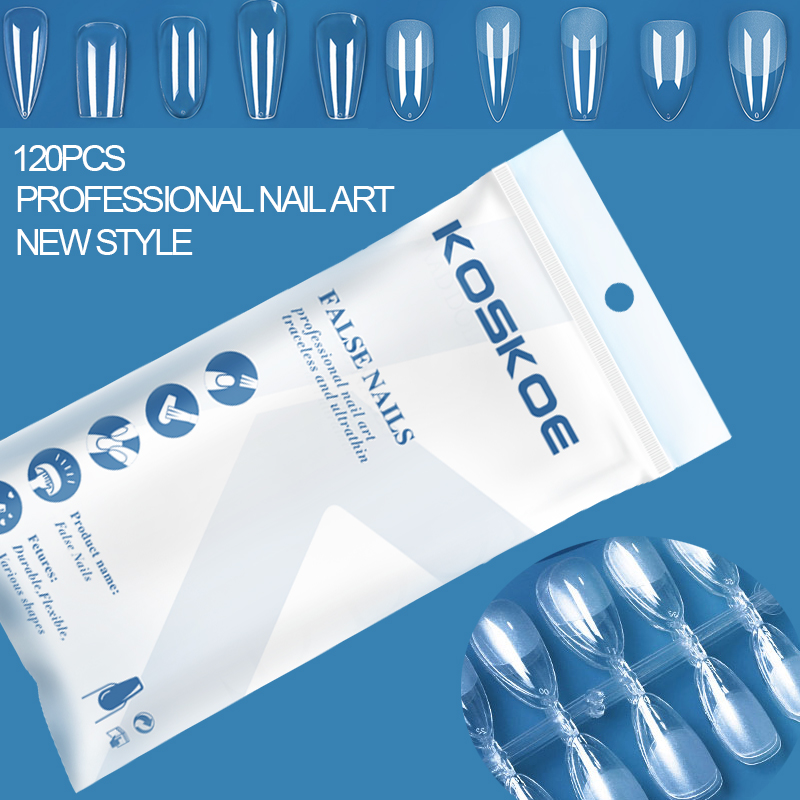 120 Stück künstliche Nägel zum – Nail Art Xs Bewertung und Preis