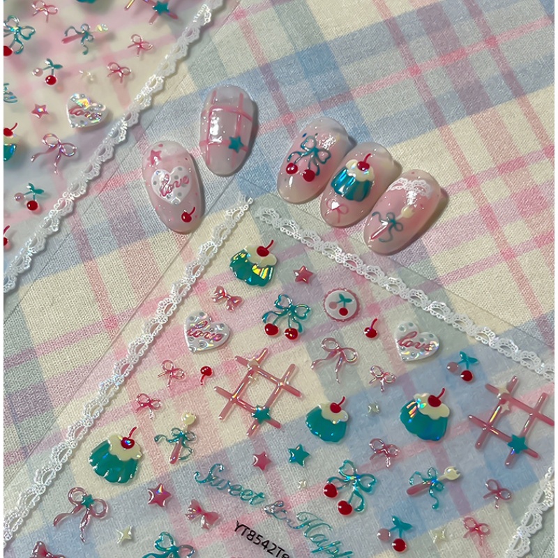 1 Stück Niedliche Sommer-Kirsc – Nail Art Red Cherry Bewertung und Preis