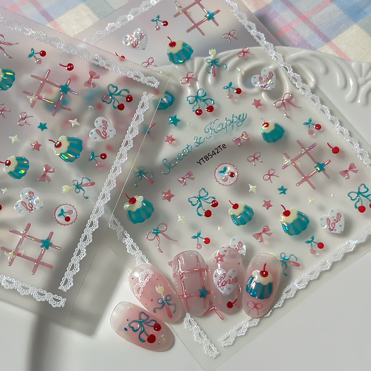 1 Stück Niedliche Sommer-Kirsc – Nail Art Red Cherry Bewertung und Preis
