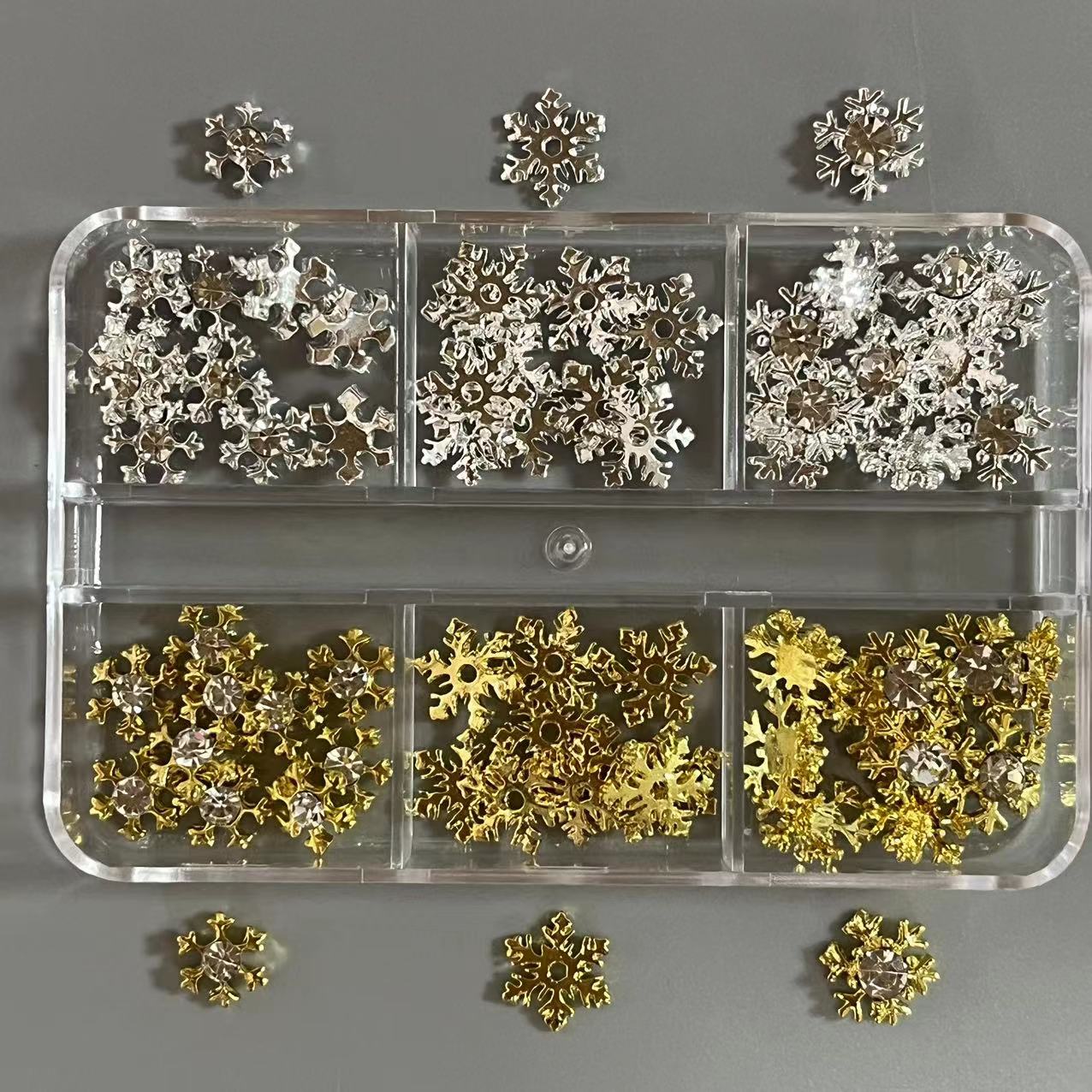 60 Stück Winter Schneekönigin  – Nail Art Queen Bewertung und Preis