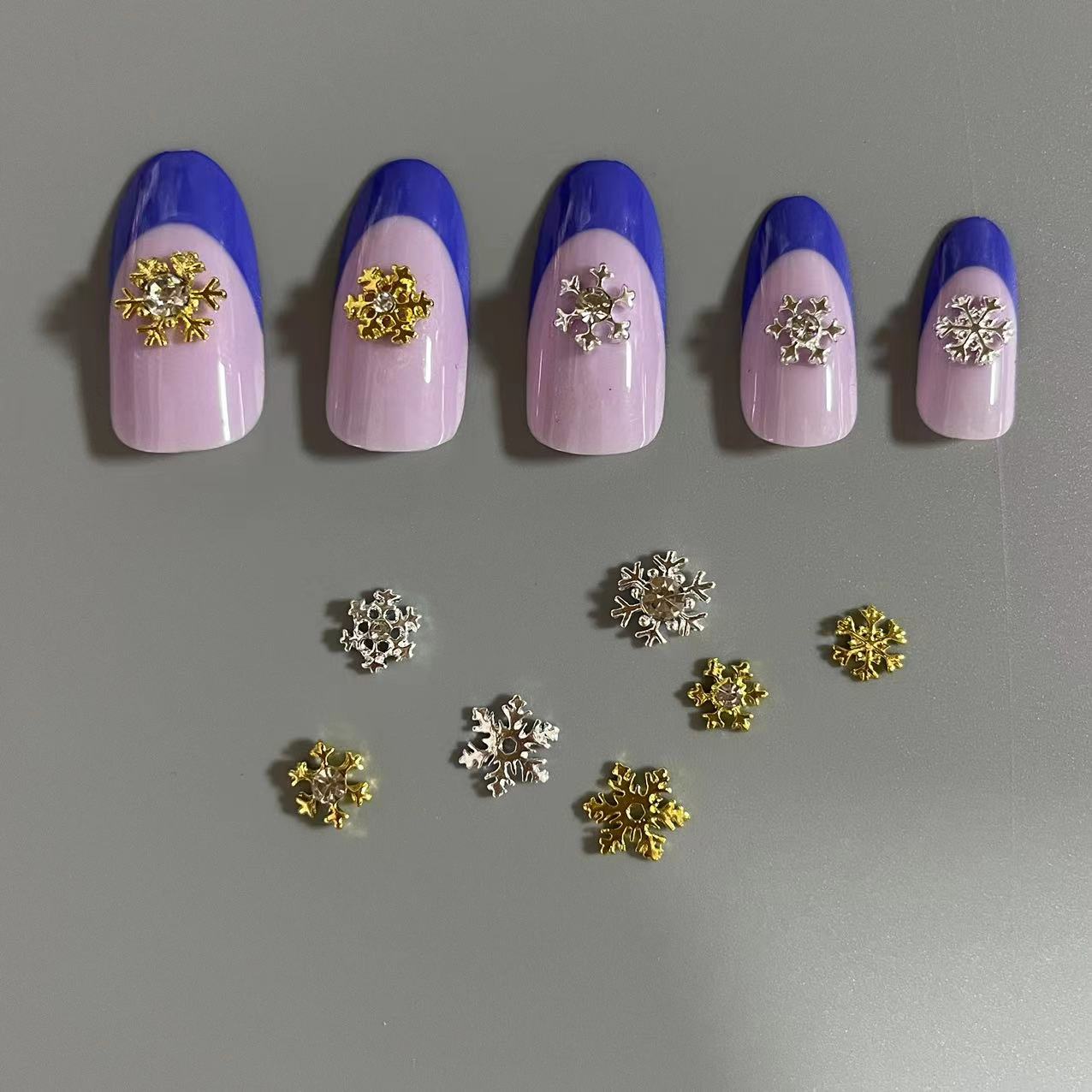 60 Stück Winter Schneekönigin  – Nail Art Queen Bewertung und Preis