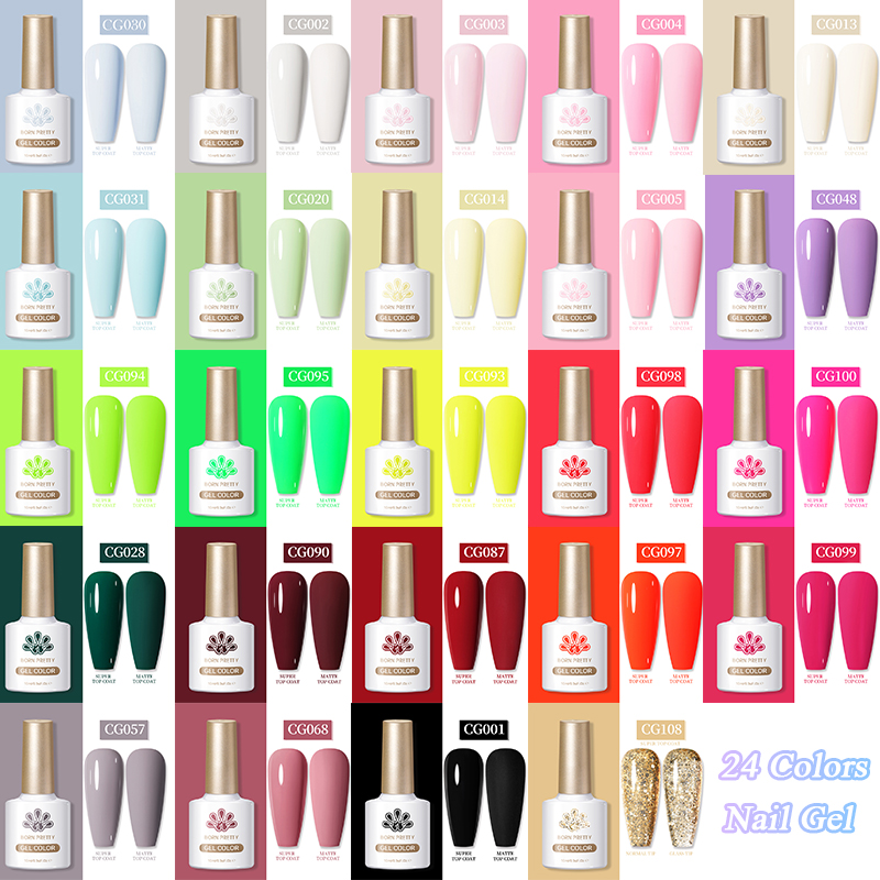 BORN PRETTY 10ML Nagel-Gel-Lac – Nail Art Orange Bewertung und Preis