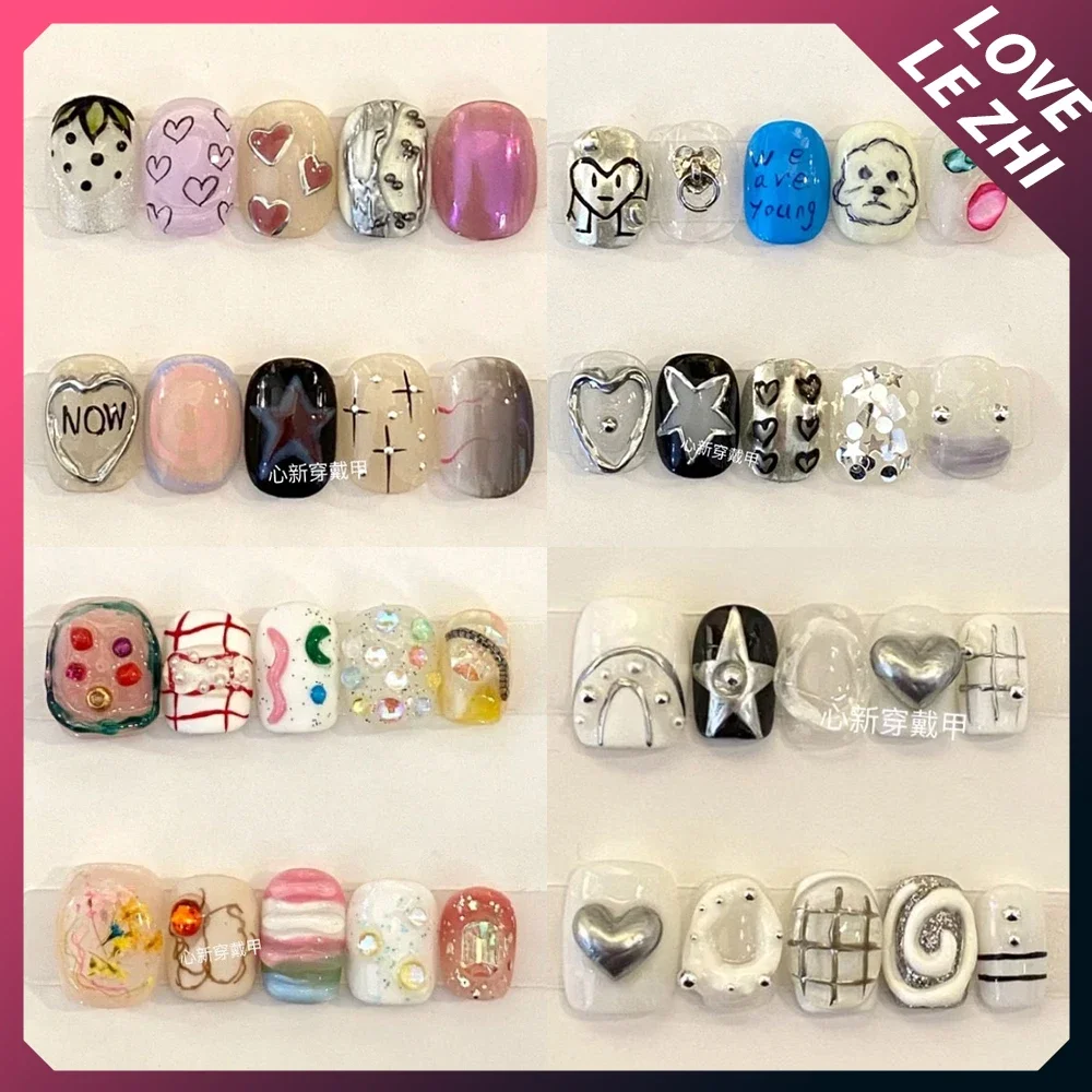 10 Stücke Diy Kreativität Lust – Nail Art Xs Bewertung und Preis