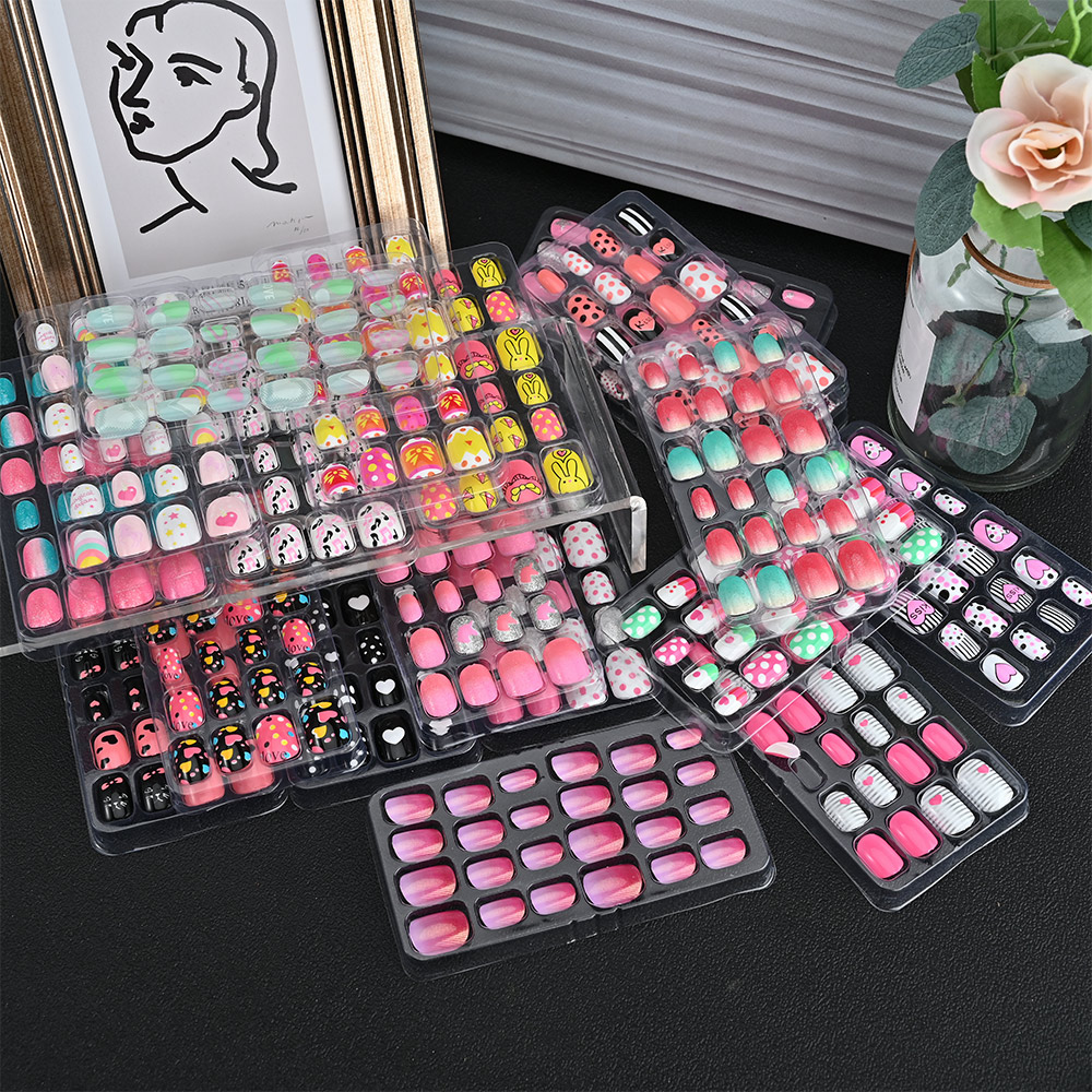24 Teile/schachtel Kinder Cart – Nail Art Xs Bewertung und Preis