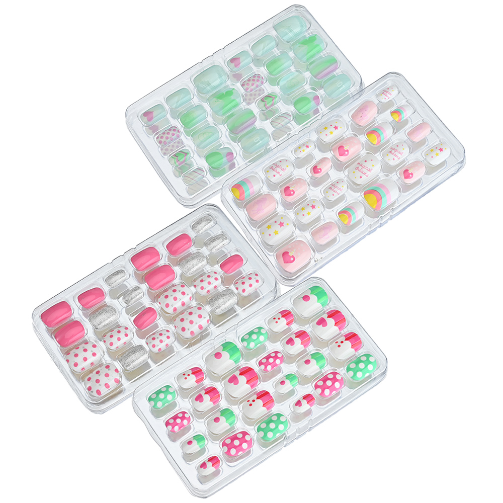 24 Teile/schachtel Kinder Cart – Nail Art Xs Bewertung und Preis