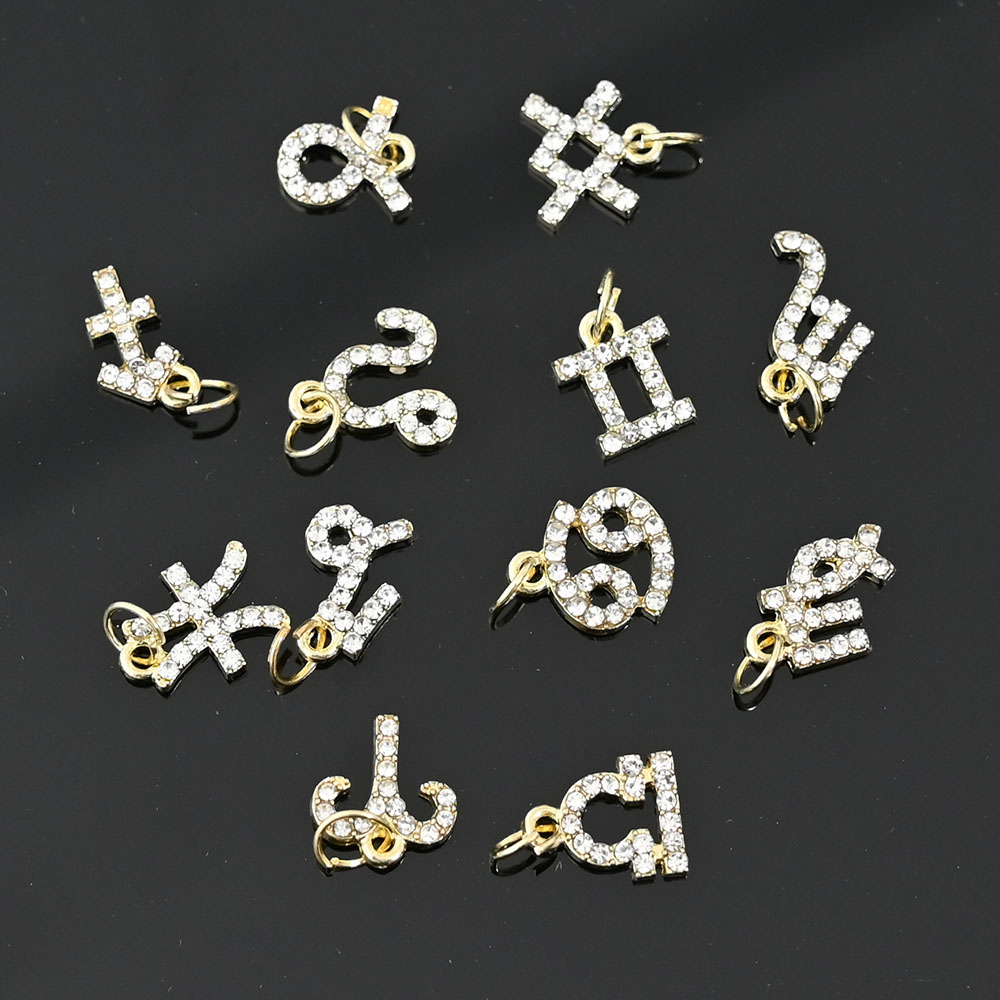 10Pcs 12 Konstellation Baumeln – Nail Art Xs Bewertung und Preis
