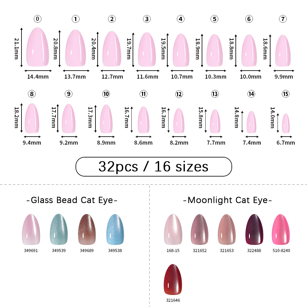 VITAGWX 32 Stück Aufklebenägel – Nail Art Glitter Bewertung und Preis