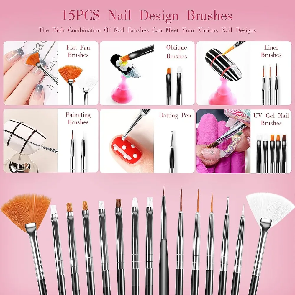 32-teiliges Nagelkunst-Pinsels – Nail Art Brush Set Bewertung und Preis