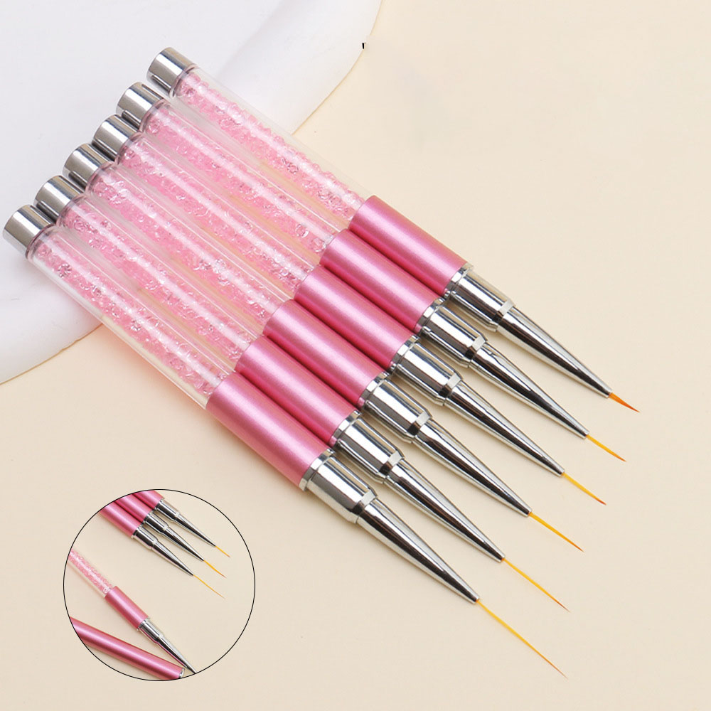 6-teiliges Set Acryl French St – Nail Art Brush Set Bewertung und Preis
