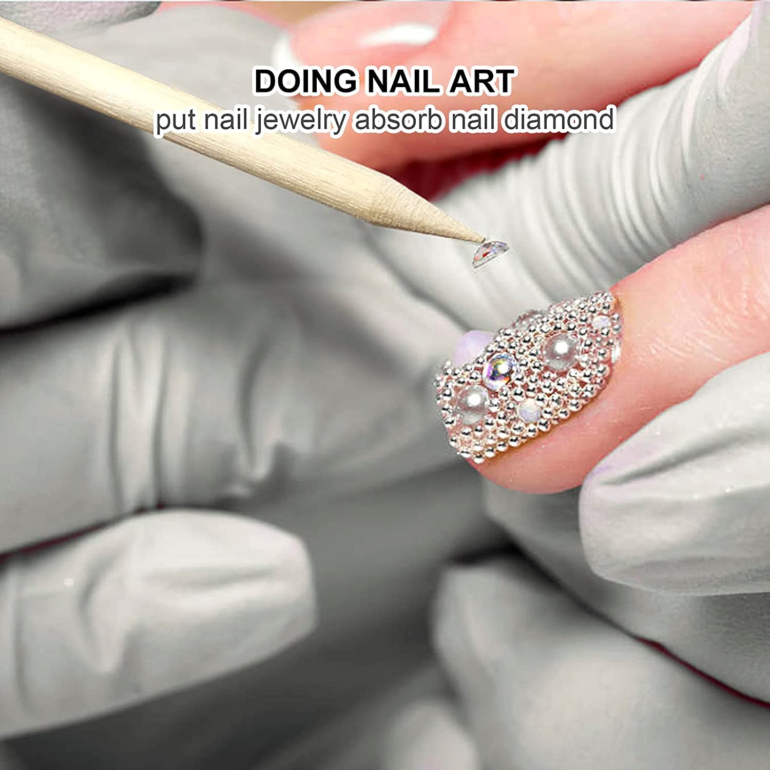100/50 stücke Nail art Pusher  – Nail Art Orange Bewertung und Preis
