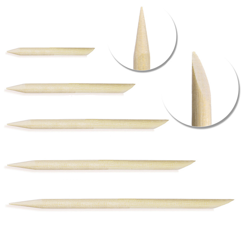 50/100 Teile/los Holz Stick Hä – Nail Art Orange Bewertung und Preis