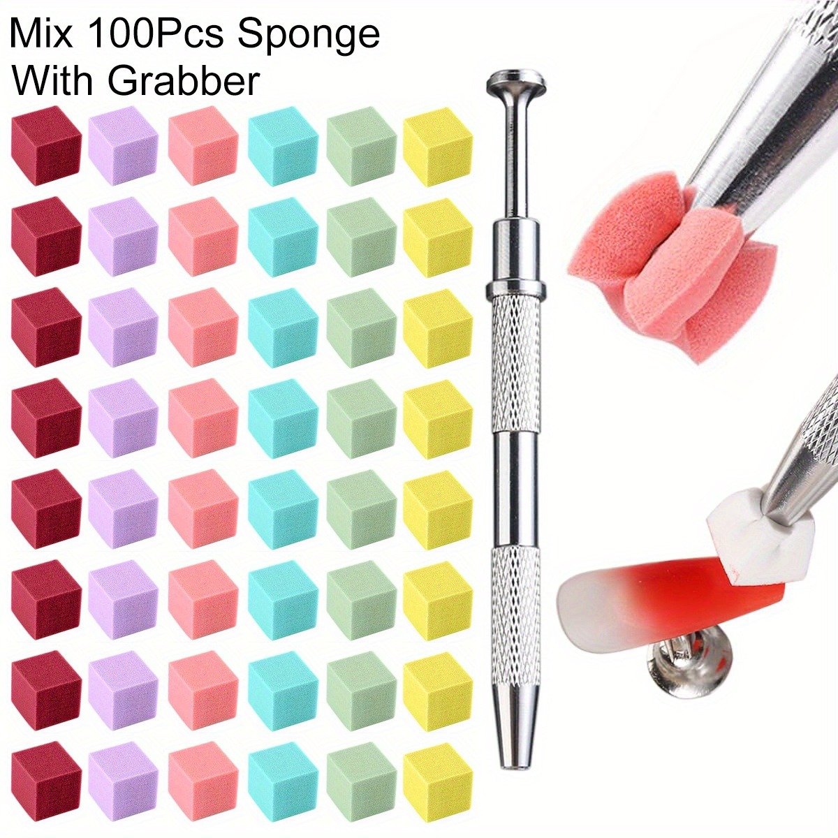 1/50/100Pcs Platz Nail art Sch – Nail Art Brush Set Bewertung und Preis