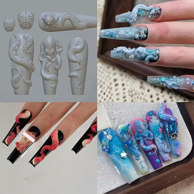 ✰ ✪ Hasen-Erdbeer-Ozean-Oktopu – Nail Art Strawberry Bewertung und Preis