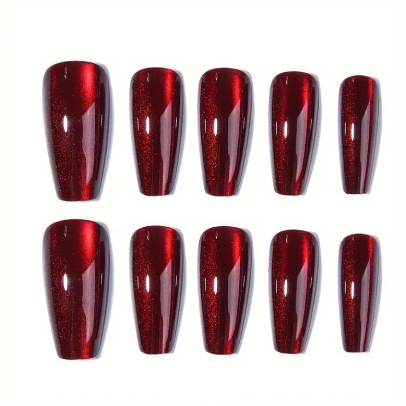 24 Stück rote Katzenauge mit N – Nail Art Red Cherry Bewertung und Preis