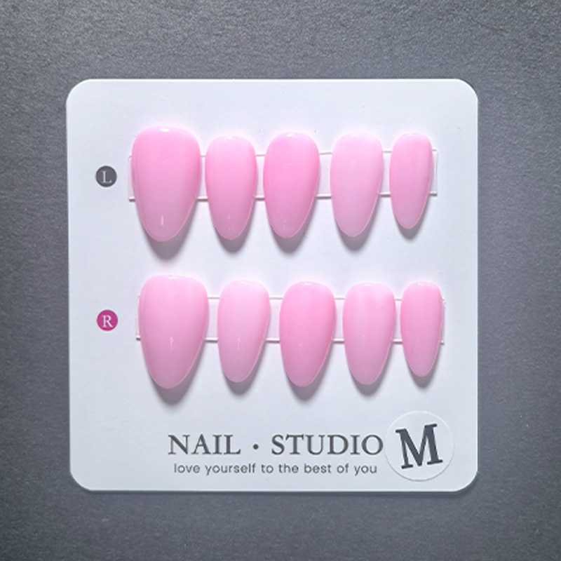 10 Stück Mandel-Press-on-Nägel – Nail Art Orange Bewertung und Preis