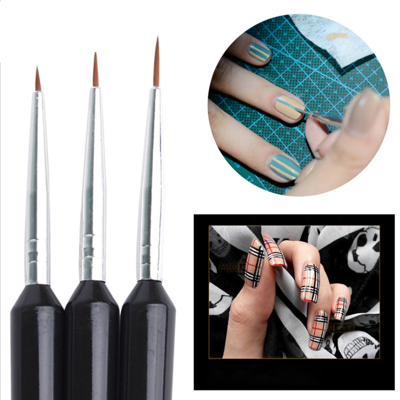 3-teiliges Ultrafeines Nail-Ar – Nail Art Brush Set Bewertung und Preis