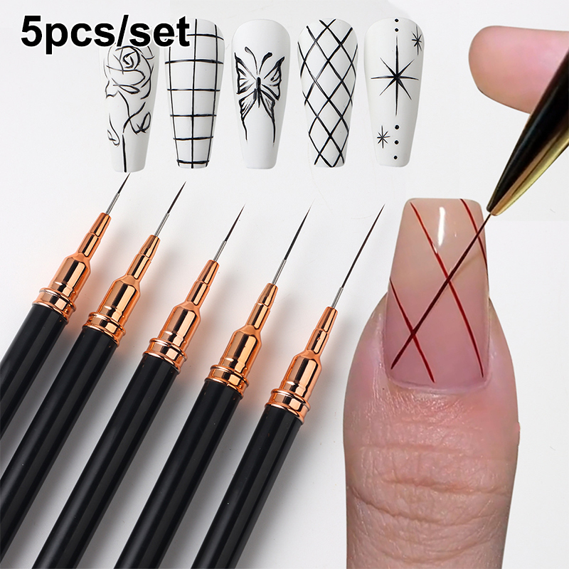 # 5-teiliges Set professionell – Nail Art Brush Set Bewertung und Preis