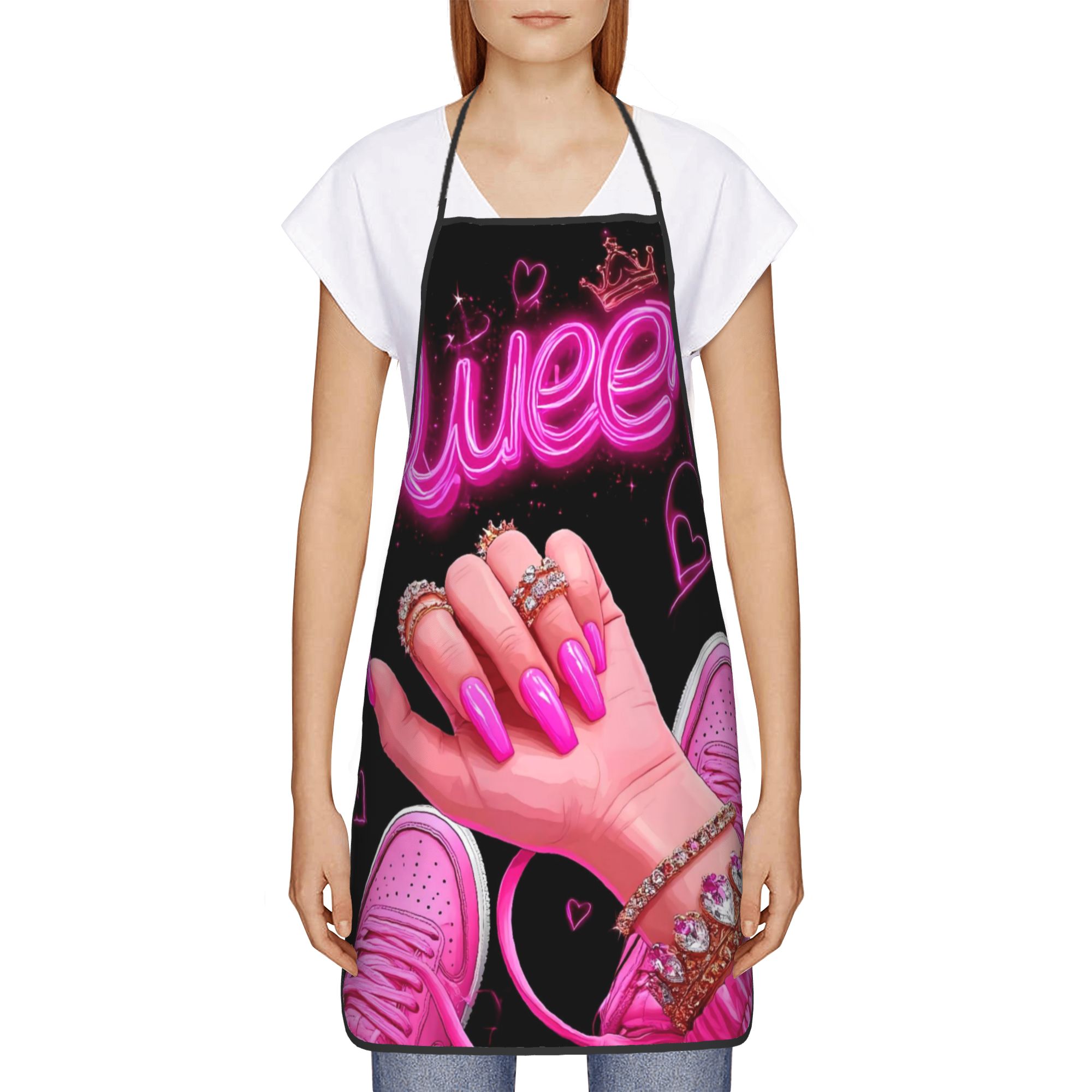 Pink Neon Queen Nail Art Print – Nail Art Queen Bewertung und Preis