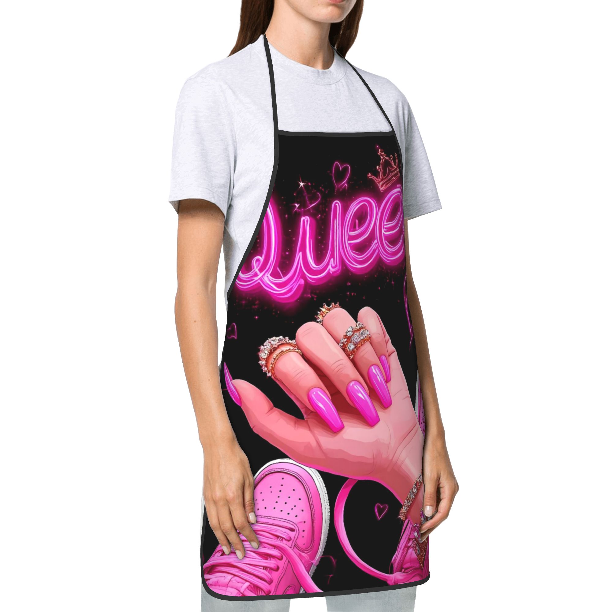 Pink Neon Queen Nail Art Print – Nail Art Queen Bewertung und Preis