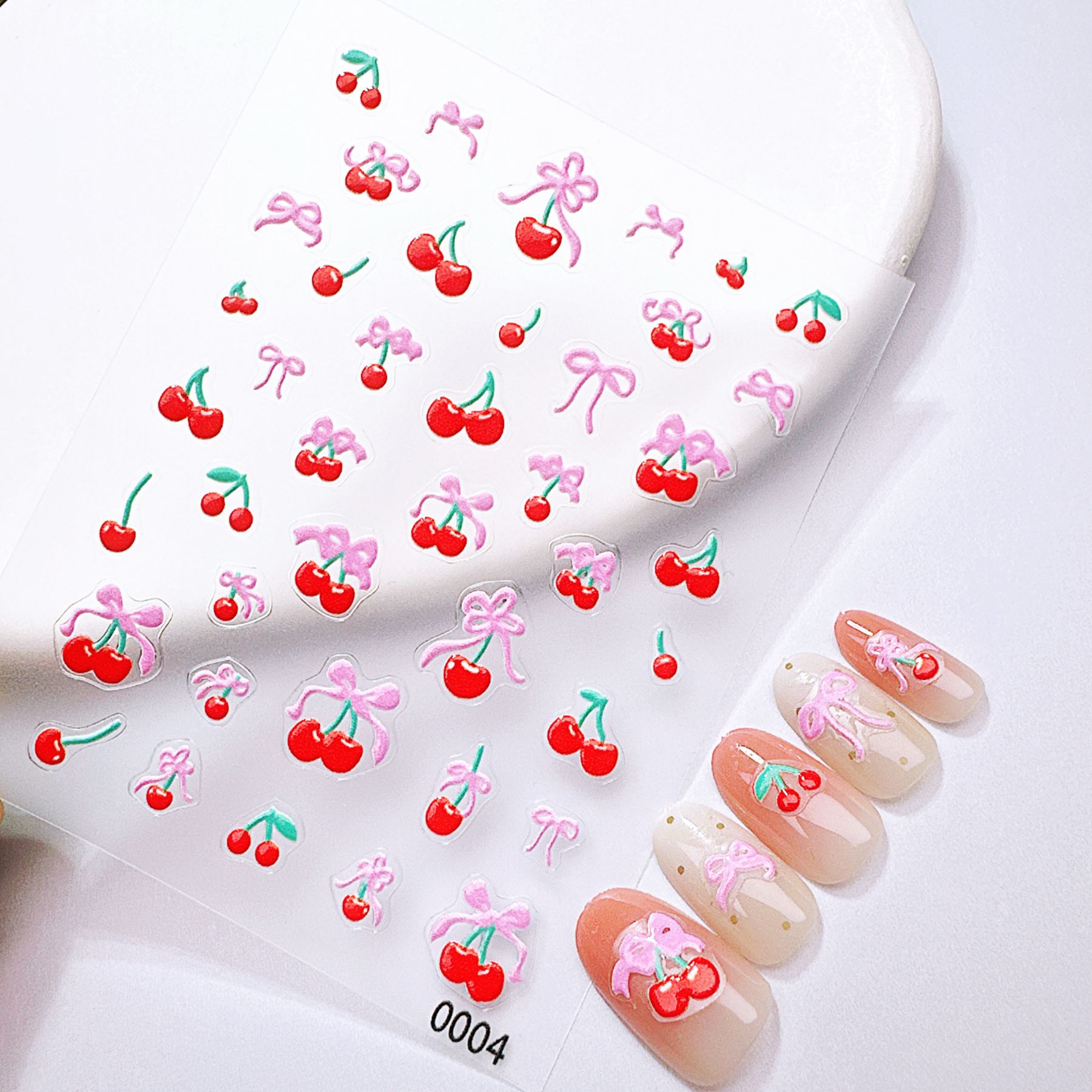 1 Stück grüne und rote Apple K – Nail Art Red Cherry Bewertung und Preis