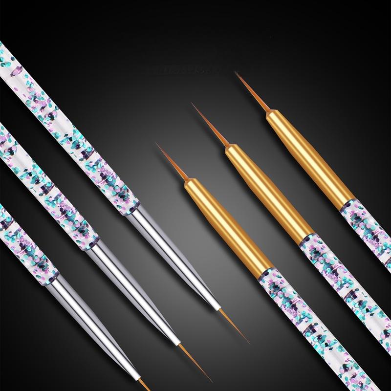 3-teiliges Set Transparente Fl – Nail Art Brush Set Bewertung und Preis