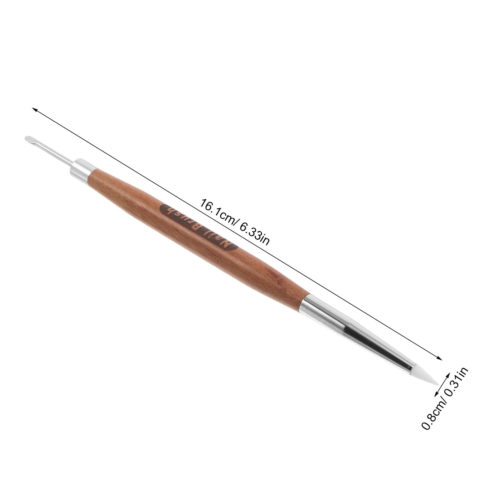 2-teiliges Doppelseitiges Nail – Nail Art Brush Set Bewertung und Preis