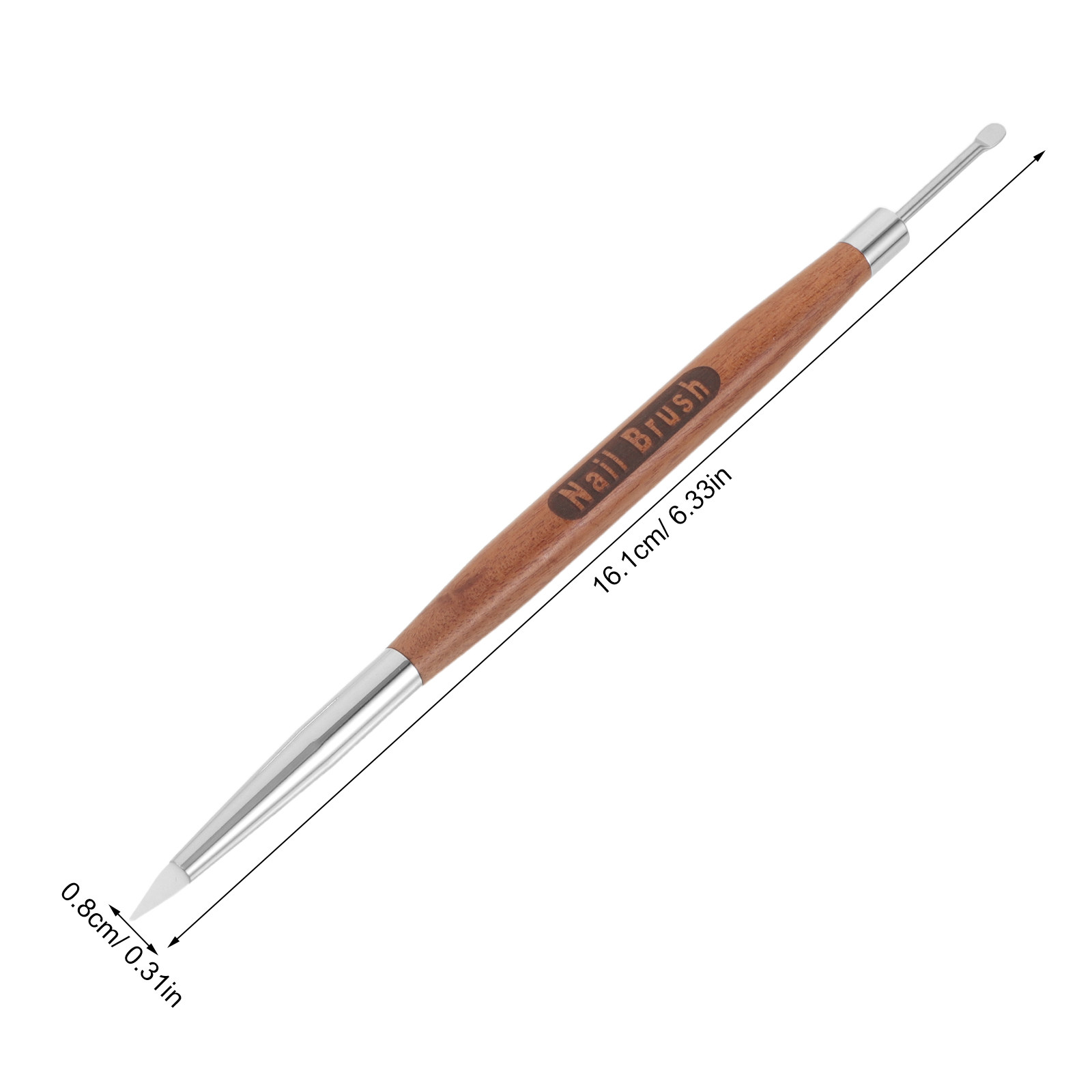 2-teiliges Doppelseitiges Nail – Nail Art Brush Set Bewertung und Preis