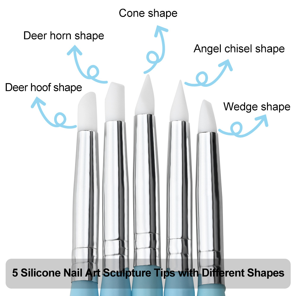 1/3/5/6-teiliges Set Nagelkuns – Nail Art Brush Set Bewertung und Preis