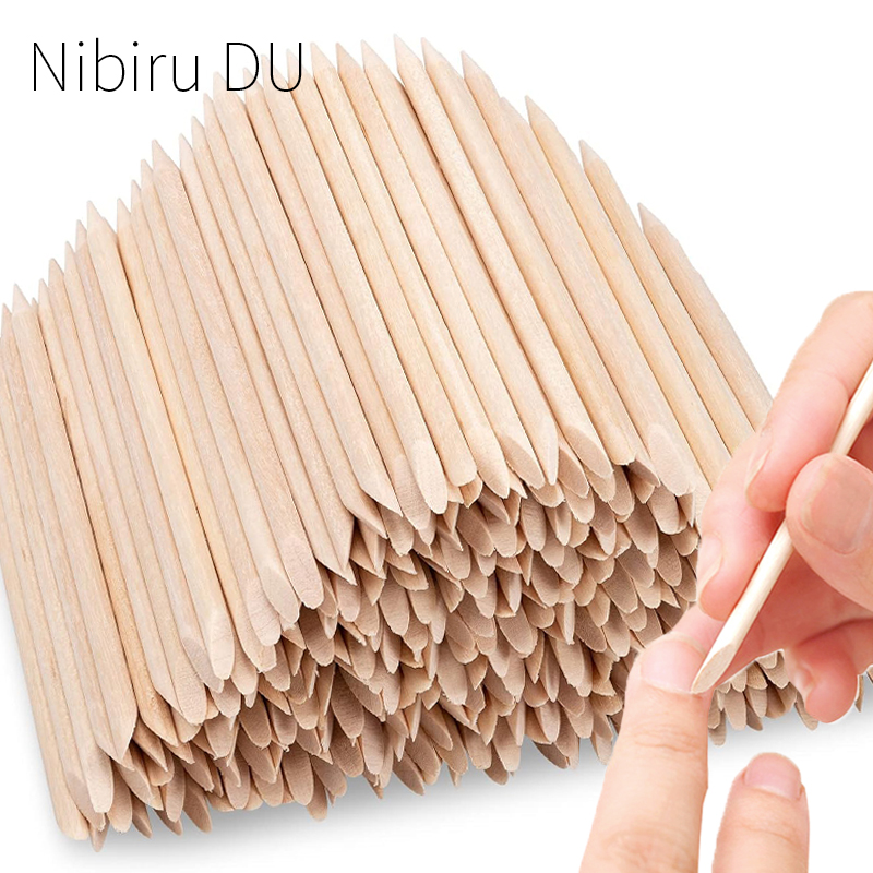 100/50Pcs Orange Holz Nagel St – Nail Art Orange Bewertung und Preis
